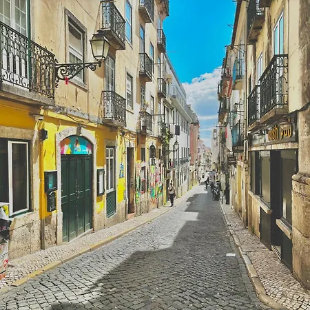 7lisbon Downtown Private Bedroom With Balcony Pensionat *